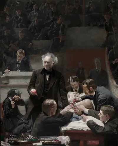 Portrait Of Dr. Samuel D. Gross (The Gross Clinic) av Thomas Eakins