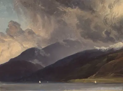 From Balestrand at the Sognefjord av Thomas Fearnley