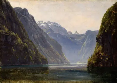 From Königssee av Thomas Fearnley