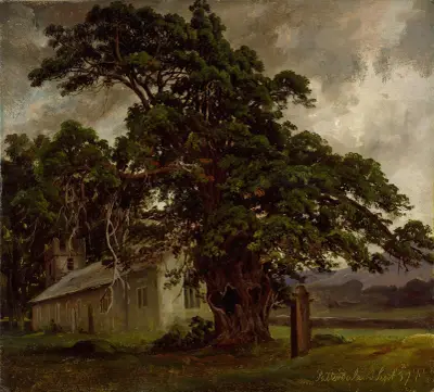 The Church in Patterdale av Thomas Fearnley