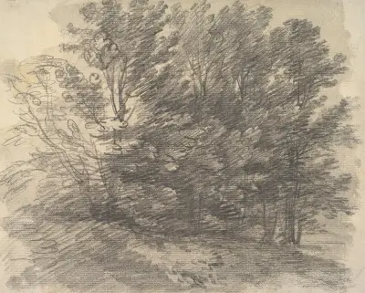 Shluk stromů, Thomas Gainsborough