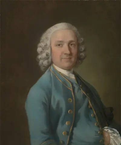 Mężczyzna o imieniu Mr. Wood, nauczyciel tańca, Thomas Gainsborough