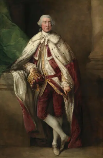 James, 8. hrabia Abercorn, Thomas Gainsborough