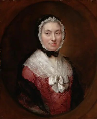 Lady in a Mob Cap, Thomas Gainsborough