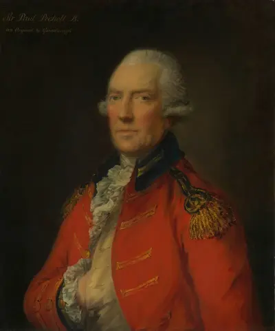 Podpułkownik Paul Pechell, Thomas Gainsborough