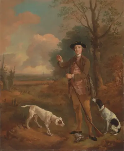 Major John Dade z Tannington w Suffolk, Thomas Gainsborough