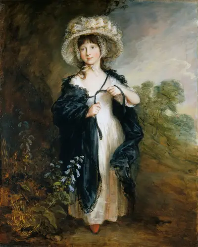 Miss Elizabeth Haverfield, Thomas Gainsborough