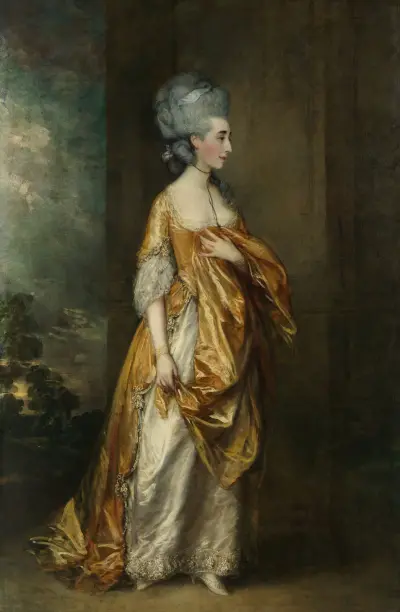 Pani Grace Dalrymple Elliott (1754–1823), Thomas Gainsborough