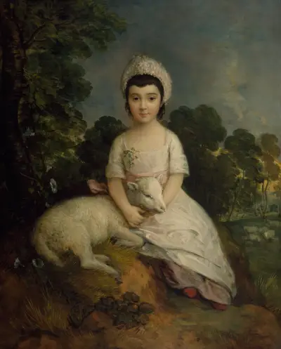 Portret Isabelle Bell Franks, Thomas Gainsborough