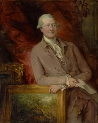 Portrét Jamese Christieho, Thomas Gainsborough