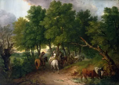 Cesta z trhu, Thomas Gainsborough