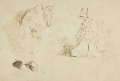 Skizzy: Figury a zvířata, Thomas Gainsborough