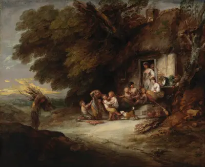 Wiejskie drzwi, Thomas Gainsborough