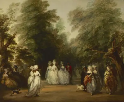 The Mall in St. James’s Park, Thomas Gainsborough