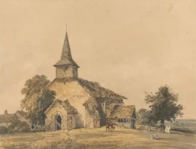 Chapel Church, Surrey av Thomas Girtin