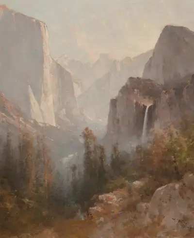 Yosemite, 1892 av Thomas Hill