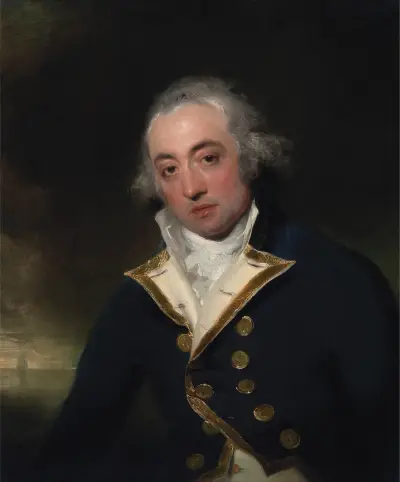 Admiral John Markham av Sir Thomas Lawrence