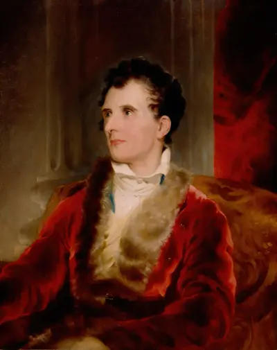 Portrait of Antonio Canova av Sir Thomas Lawrence