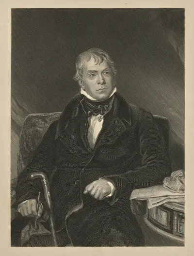 Sir Walter Scott av Sir Thomas Lawrence