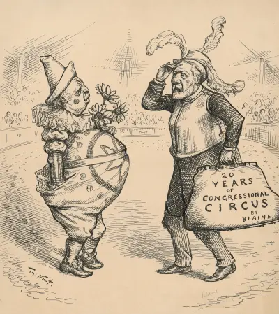 20 Jahre Kongresszirkus von Thomas Nast