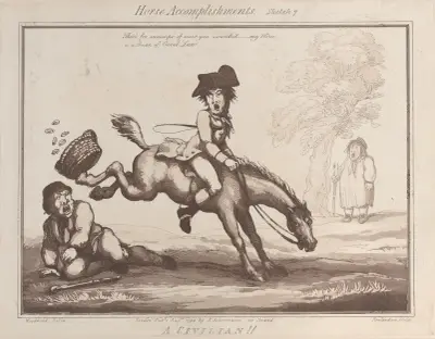 A Civilian !!, Thomas Rowlandson
