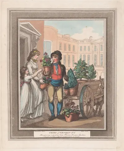 No.6; All a growing, here’s Flowers, Thomas Rowlandson