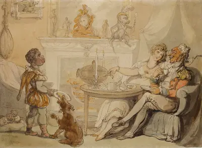 The Tea Party, Thomas Rowlandson