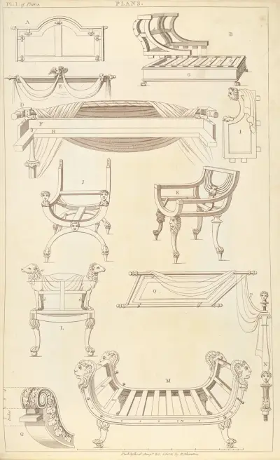 Plans av Thomas Sheraton