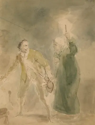 Macbeth av Thomas Stothard