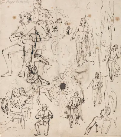 Sir Roger de Coverly av Thomas Stothard