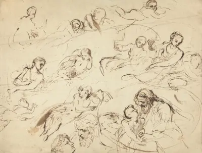 Study for Telemachus av Thomas Stothard