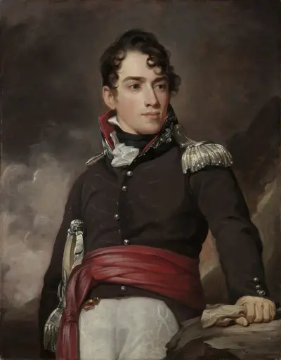 Portrait of Jean Terford David av Thomas Sully