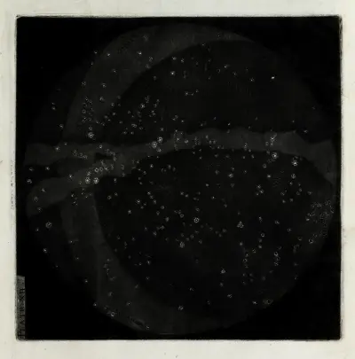 An original theory or new hypothesis of the universe, Plate XII av Thomas Wright