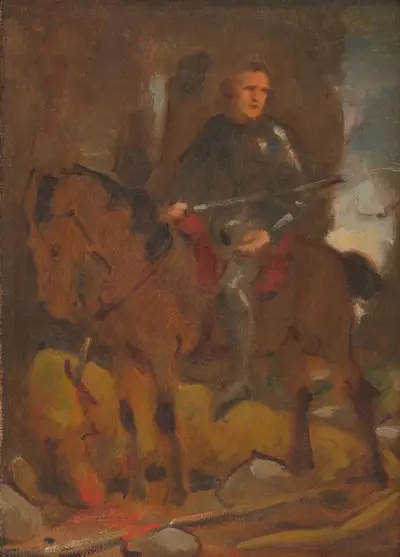 Studie zu einem historischen Gemälde, 1901 von Milan Thomka Mitrovský