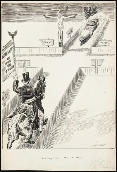 Will They Collide or Stop at the Shrine, John Tinney McCutcheon