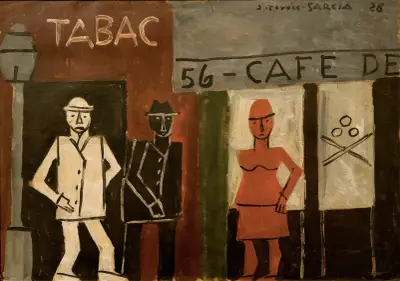 Pintura (Malarstwo), 1928, Joaquín Torres-García
