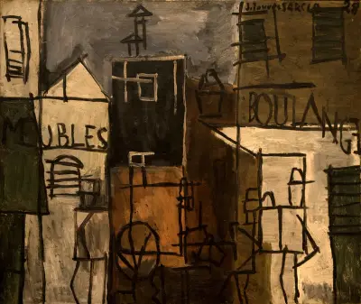 Obra konstruktywistyczna, 1928, Joaquín Torres-García