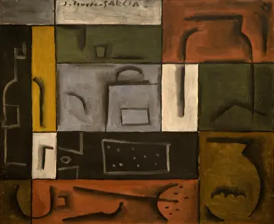 Obraz konstruktywistyczny, 1929 – Nr. 2, Joaquín Torres-García