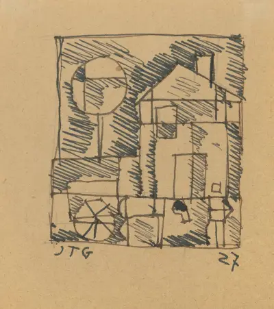 Bez tytułu, 1927, Joaquín Torres-García