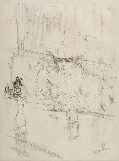 Do chrząszcza, 1898, Henri de Toulouse-Lautrec