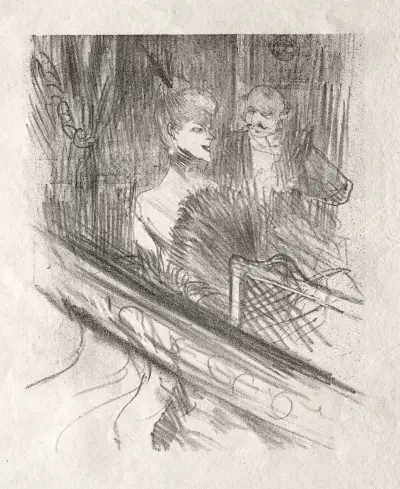Au pied du Sinaï: Le Baron Moïse av Henri de Toulouse-Lautrec