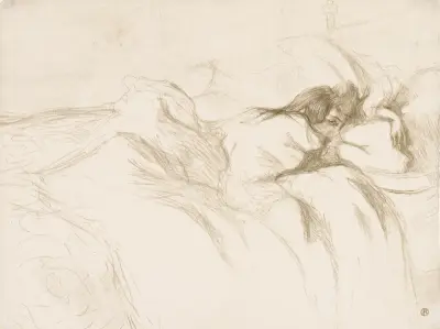 Elles: Śpiąca kobieta, Henri de Toulouse-Lautrec