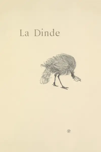 La Dinde av Henri de Toulouse-Lautrec