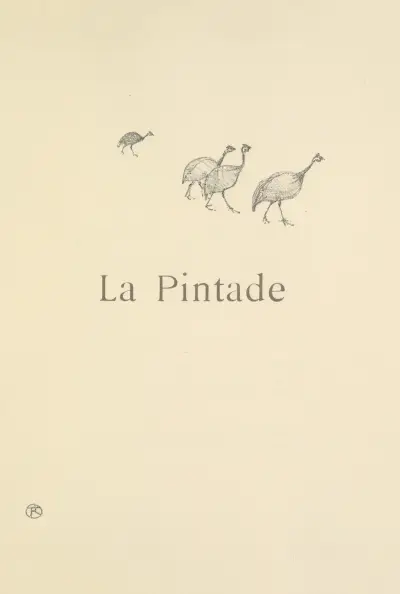 La Pintade av Henri de Toulouse-Lautrec