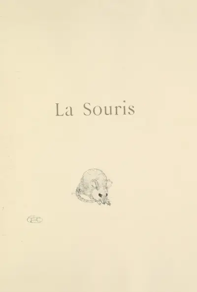 La Souris av Henri de Toulouse-Lautrec