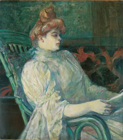 Madame Marthe X―Bordeaux av Henri de Toulouse-Lautrec
