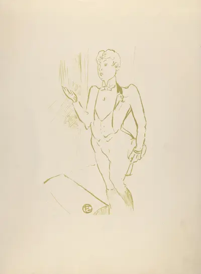 Mary Hamilton, 1893 – nr 2 av Henri de Toulouse-Lautrec