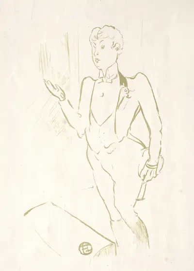 Mary Hamilton, 1893 – nr 1 av Henri de Toulouse-Lautrec