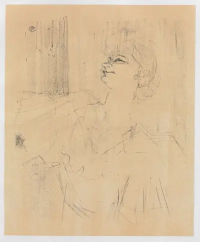 Menilmontant de Bruant av Henri de Toulouse-Lautrec