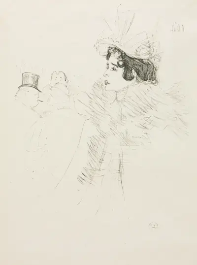 Miss May Belfort, 1895 – nr 2 av Henri de Toulouse-Lautrec